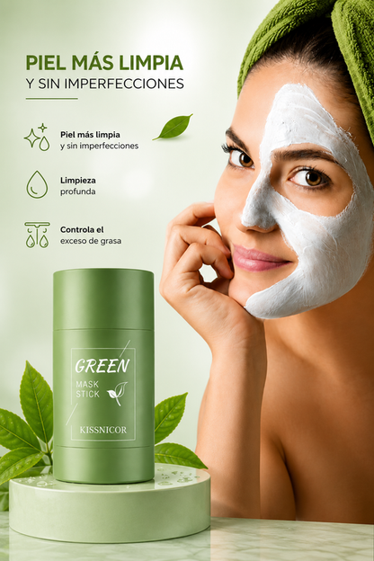 Mascarilla De Te Verde En Barra Guanjing